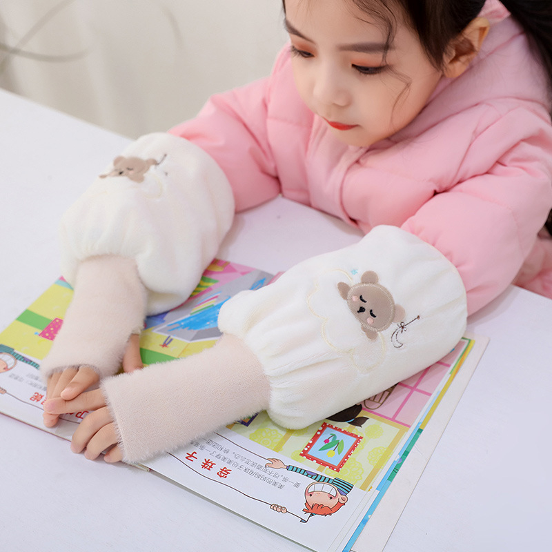 Nectar Kaks ühes lapse varrukad — pehmed, soojad, multikas kujundus, universaalne, tikitudud, 3–13-aastased, talv/kevad/sügis