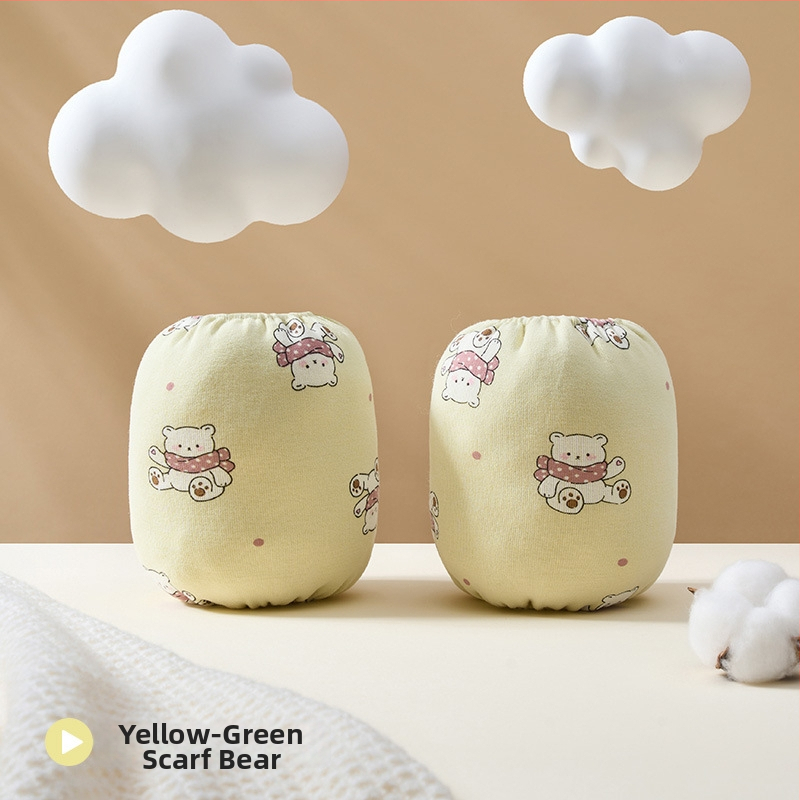 Laste käsivarred 100% puuvillast - määrdumise vastu, reljeefne grafiti muster, unisex, vanuses 0–8 aastat