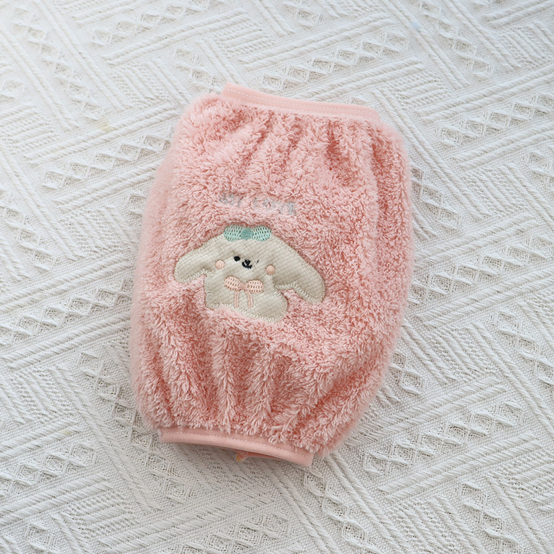 Κοντές θήκες μανικιών με κέντημα, αντιβρωμικές, στυλ καρτούν, ασημένιο αστέρι βελούδινο