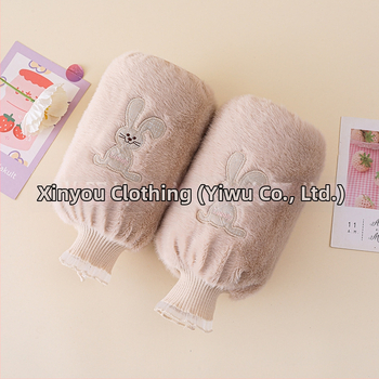 Laste käsivarred kaitse karikatüürmustriga – mustusevastane, õmmeldud Derong kangas, kevadkollektsioon