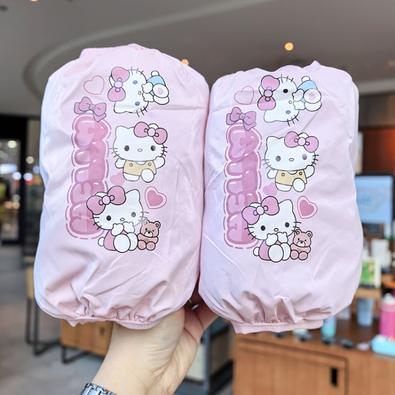 Laste PVC veekindlad varrukakaitsed - karikatuurtrükiga, mustusevastased, kirjutamiseks, 3-8 aastat, talv/kevad/sügis