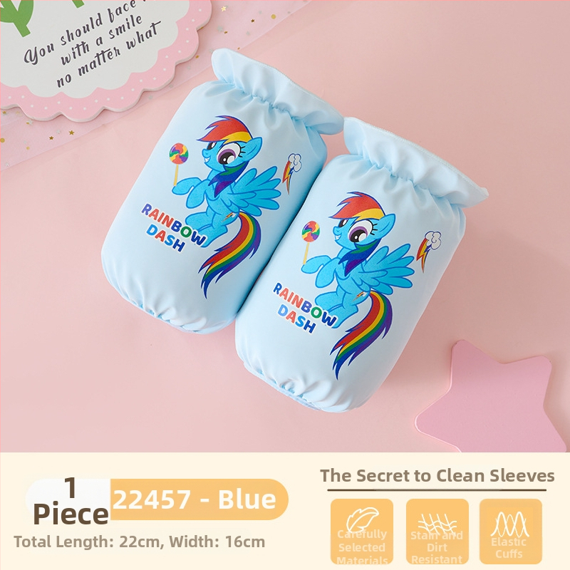 Μανίκια για γεύματα σε στυλ κινούμένων σχεδίων, αδιάβροχα, ανθεκτικά στη βρωμιά και στη φθορά, κωδικός 22457