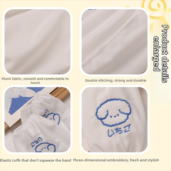 Γυναικείες θήκες για μανίκια - πολυεστέρας, αντί-βρωμιάς, μοτίβο σκυλάκι κινουμένων σχεδίων, στυλ καρτούν