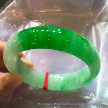 Jado apyrankė (šaldytas nefritas; poros stilius; be autentifikacijos sertifikato; be aptarnavimo po pardavimo)