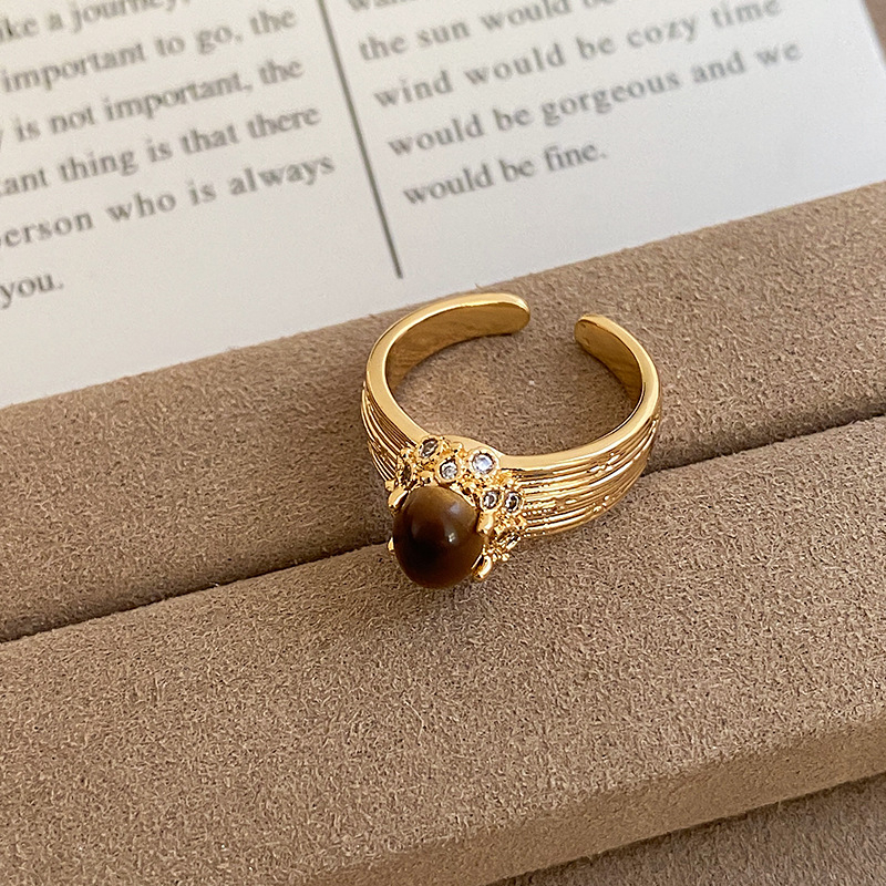 Set de bijuterii cu zirconiu, lanț clavicular și pandantiv din cupru, model inimă/picătură/clopot, stil ușor de lux