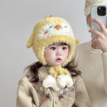 Laste kudumüts müts kõrvade kaitseks, soe ja tuuline sügis-talvel, kellakujulise kujundusega lai äär, materjal: 100% viskoos (Ice Hemp), satiinviimistlus, plüüsvooder, sobib alates 10-aastastest