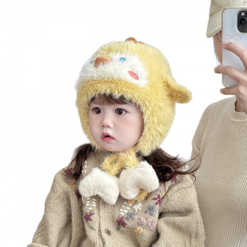 Laste kudumüts müts kõrvade kaitseks, soe ja tuuline sügis-talvel, kellakujulise kujundusega lai äär, materjal: 100% viskoos (Ice Hemp), satiinviimistlus, plüüsvooder, sobib alates 10-aastastest