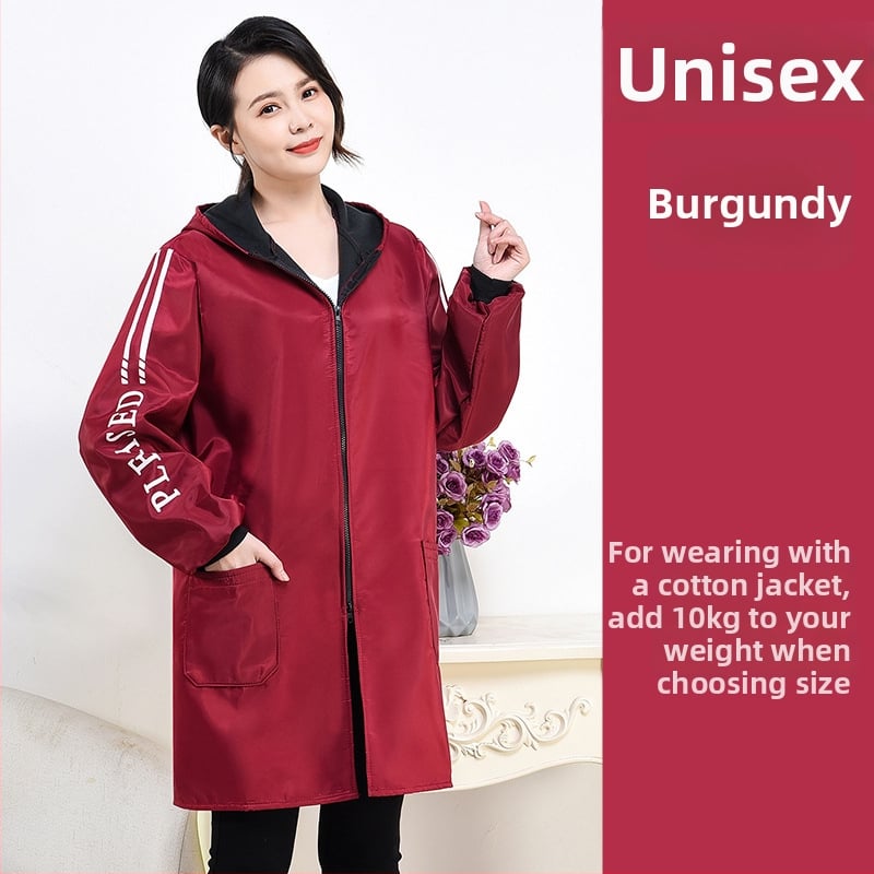 Σετ ποδιάς PVC: αδιάβροχες χωρίς μανίκια, με επένδυση πολυεστέρα, μοντέρνο μινιμαλιστικό στυλ