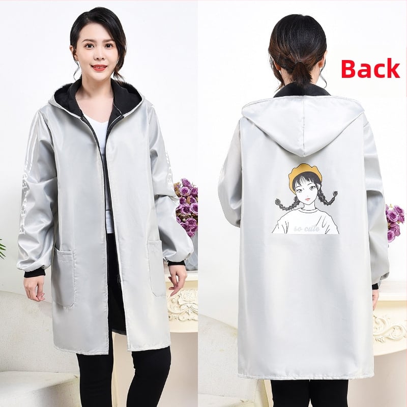 Σετ ποδιάς PVC: αδιάβροχες χωρίς μανίκια, με επένδυση πολυεστέρα, μοντέρνο μινιμαλιστικό στυλ