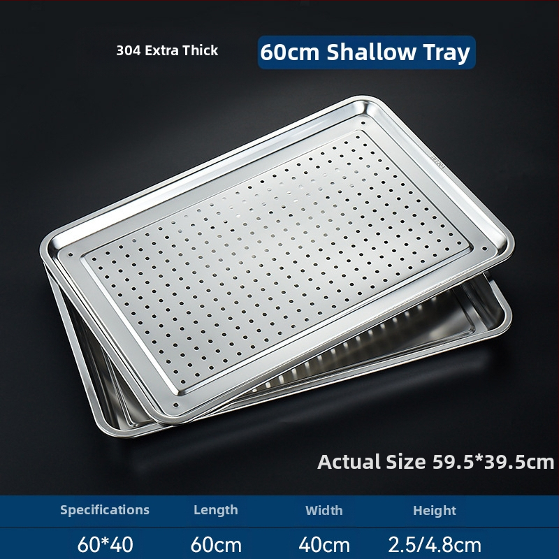 Δίσκος ατμού ρυζιού από ανοξείδωτο ατσάλι, τετράγωνο σχήμα, επιφάνεια ηλεκτρολυτικής επεξεργασίας, εκτυπωμένο λογότυπο, Νέο κινεζικό στυλ