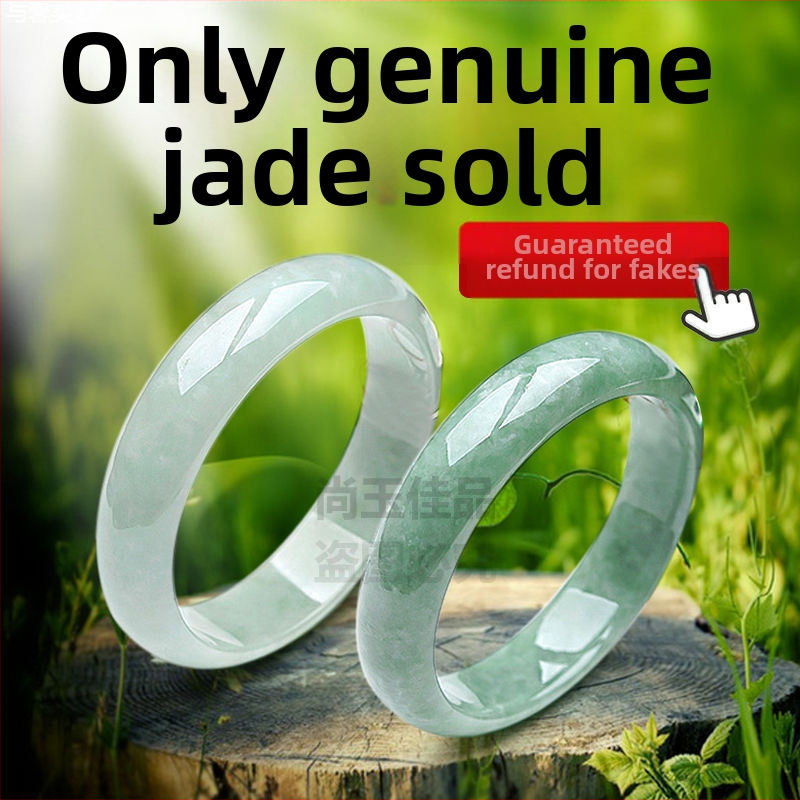 Náramok – Jade s zlatými vložkami, Ručne vyrábaný, Guangzhou pôvod, Zima 2024