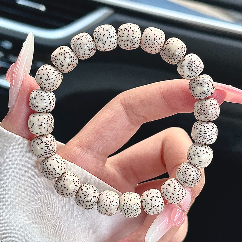 Bodhi helmed käevõru tähtede ja kuu motiividega, sõrmekeermega disain, looduslik käsitöö, hiina stiil