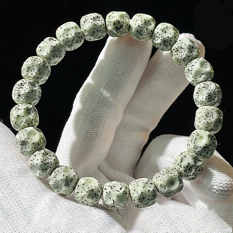 Bodhi helmed käevõru tähtede ja kuu motiividega, sõrmekeermega disain, looduslik käsitöö, hiina stiil