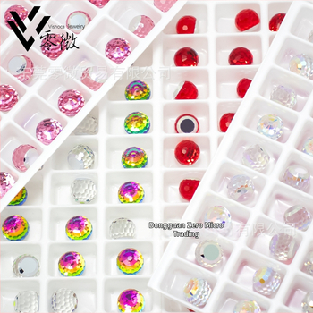 Σκουλαρίκι αυτιού με γυμνό λίθο, στρογγυλή χάντρα, ηλεκτροπλατίνα, μοντέλο Y148