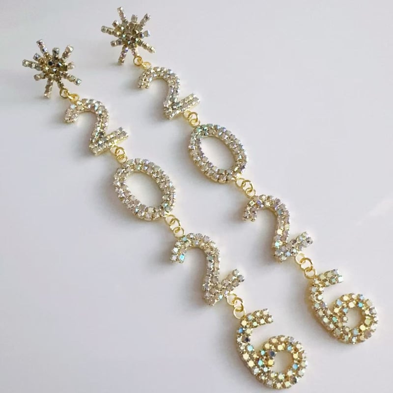 Kõrvarõngad - Rhinestones, Mo ting, naistele, suvi 2025, isiklik stiil