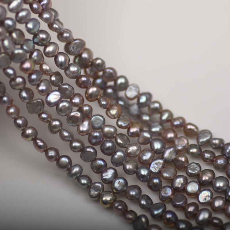 Barokk magevee pärlid, ebakorrapärase kujuga, horisontaalne puurimine, looduslikud, vabalt keritud pärlid käsitöö ehted jaoks