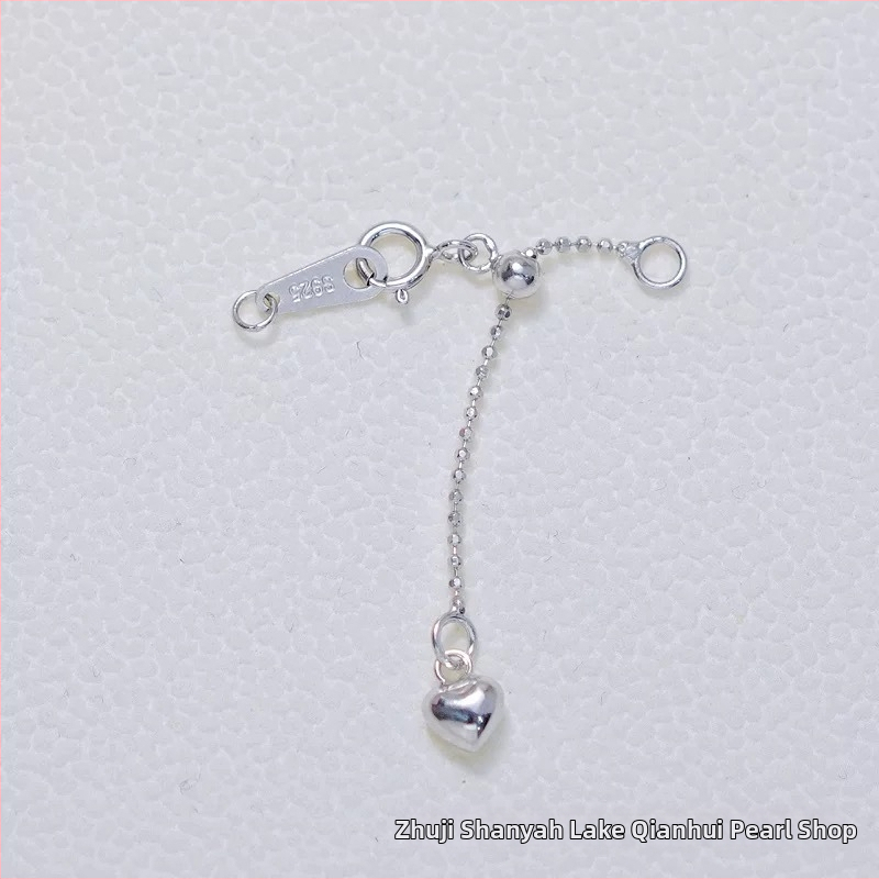 Κολιέ με φυσικά μαργαριτάρια γλυκού ύδατος, τέλεια στρογγυλά, πλεγμένο με 18K χρυσό, μήκος 41–50 εκ