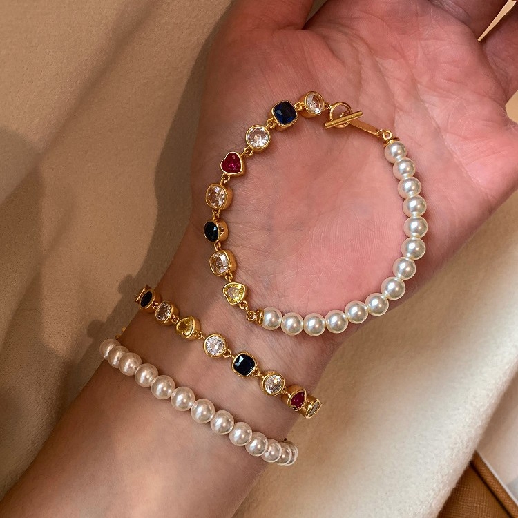 Браслет от медно-сплав, ръчно изработен, унисекс, геометрична форма, пролет 2025