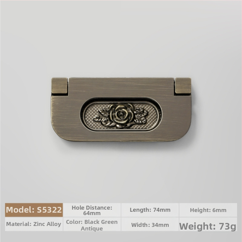 Plakana slēpta roktura no cinka sakausējuma piemērota skapja durvīm un atvilktnēm, anodizēts pārklājums, moderns minimālisms