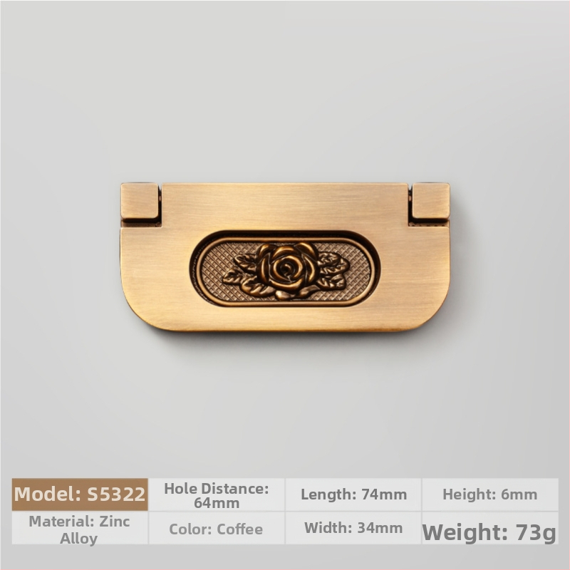 Plakana slēpta roktura no cinka sakausējuma piemērota skapja durvīm un atvilktnēm, anodizēts pārklājums, moderns minimālisms