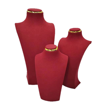 Ράφι κοσμημάτων από μικροϊνες, σχήμα πορτρέτου, μονοεπίπεδο, πολυτελές, χειροποίητο