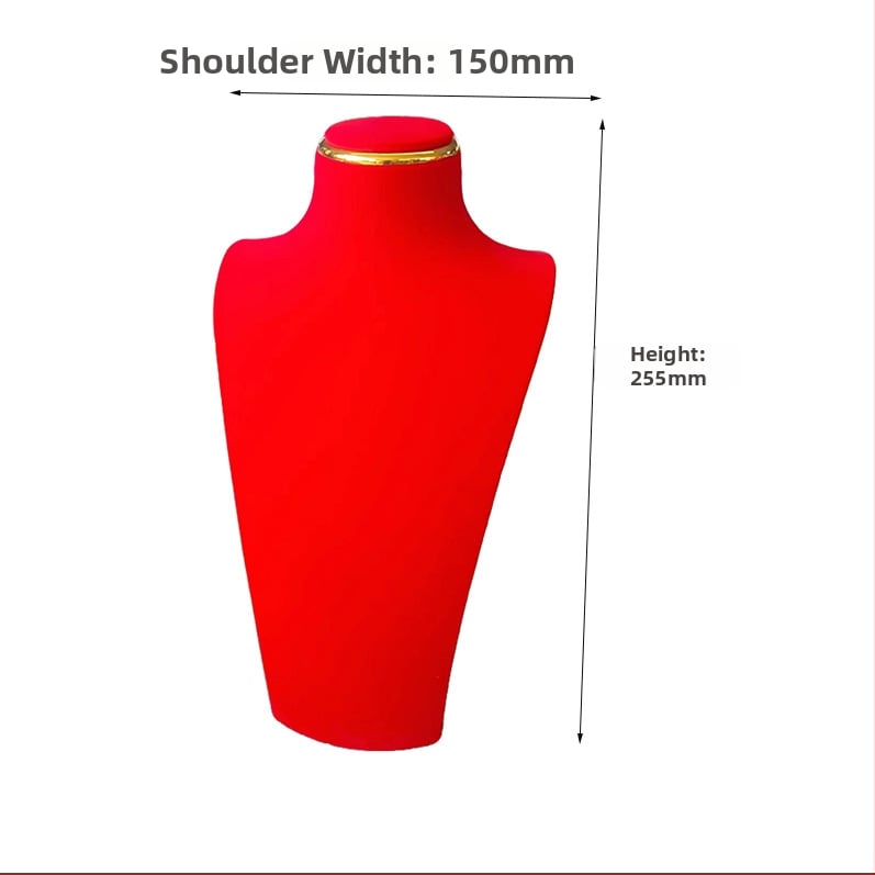 Ράφι κοσμημάτων από μικροϊνες, σχήμα πορτρέτου, μονοεπίπεδο, πολυτελές, χειροποίητο