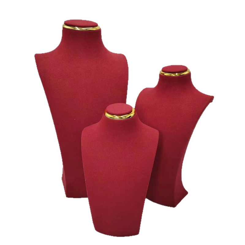 Ράφι κοσμημάτων από μικροϊνες, σχήμα πορτρέτου, μονοεπίπεδο, πολυτελές, χειροποίητο