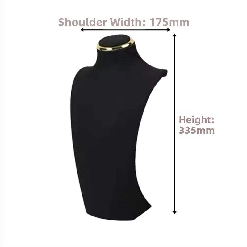 Ράφι κοσμημάτων από μικροϊνες, σχήμα πορτρέτου, μονοεπίπεδο, πολυτελές, χειροποίητο