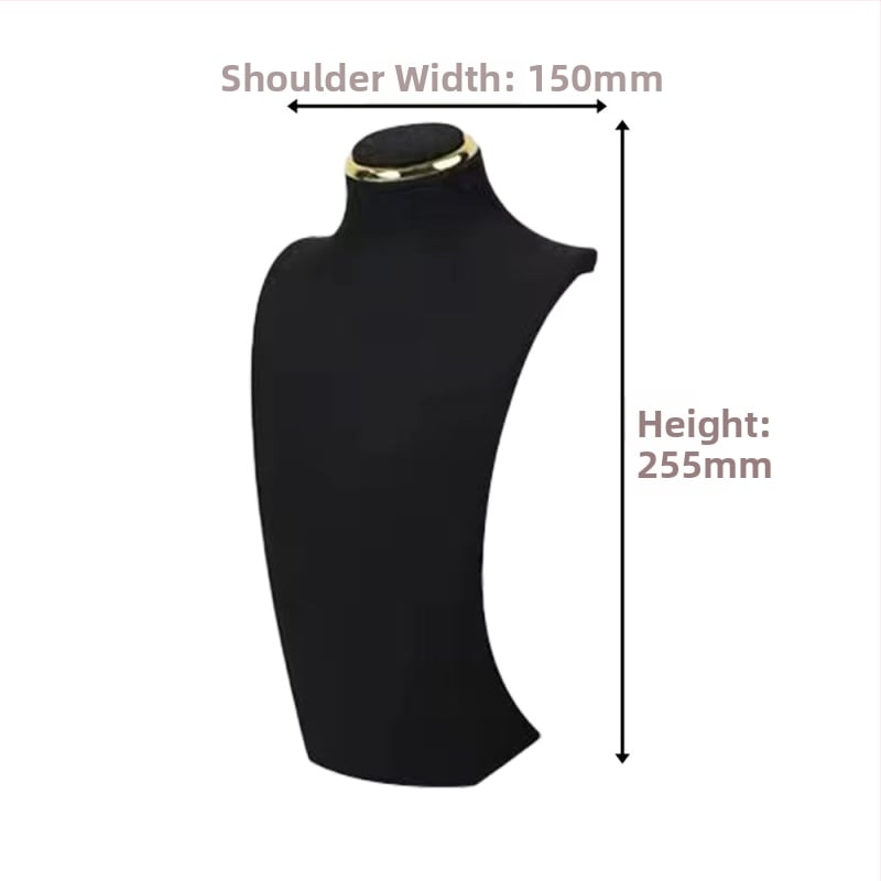 Ράφι κοσμημάτων από μικροϊνες, σχήμα πορτρέτου, μονοεπίπεδο, πολυτελές, χειροποίητο