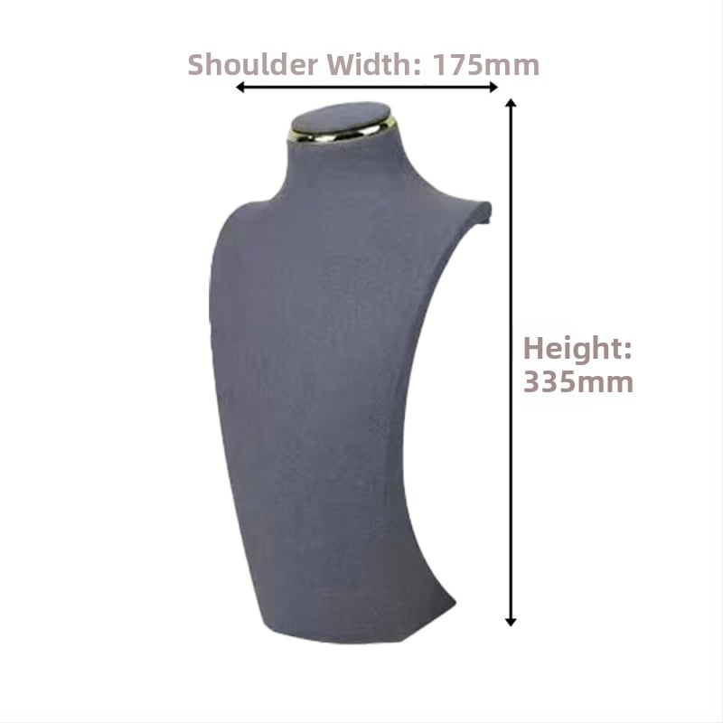 Ράφι κοσμημάτων από μικροϊνες, σχήμα πορτρέτου, μονοεπίπεδο, πολυτελές, χειροποίητο