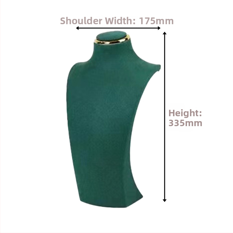 Ράφι κοσμημάτων από μικροϊνες, σχήμα πορτρέτου, μονοεπίπεδο, πολυτελές, χειροποίητο