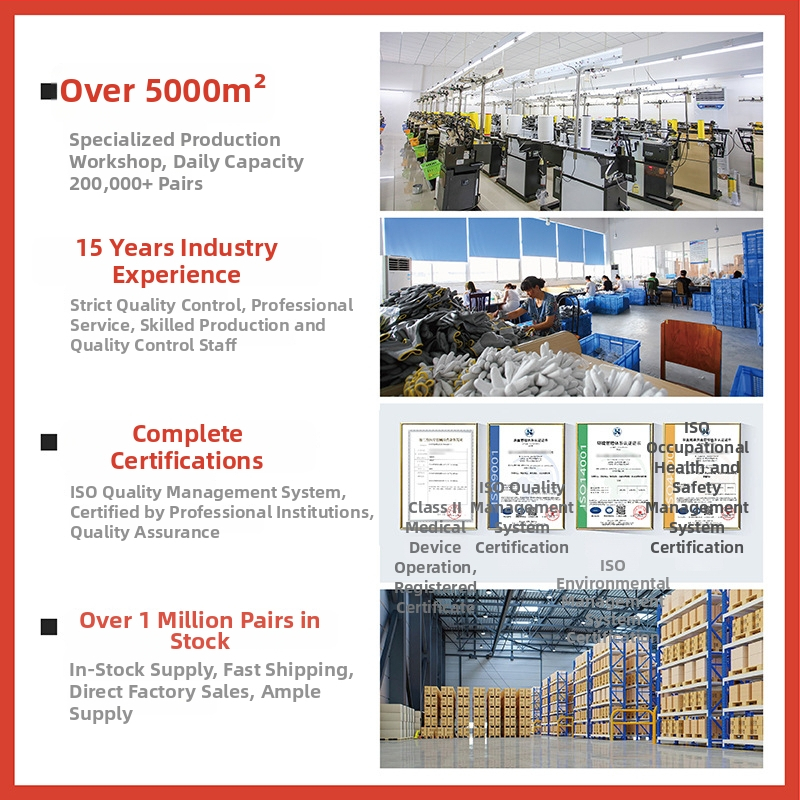 Γάντια πλεκτά αντικοπτικά από ίνες HPPE, πέντε επιπέδων αντοχής στην τριβή, για μηχανική μεταποίηση, βιομηχανική κοπή, φροντίδα κήπων και επισκευές αυτοκινήτων