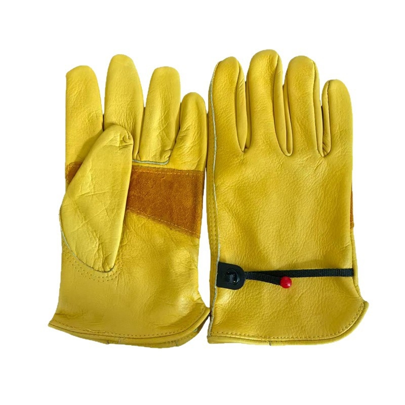 Δερμάτινες εργασιακές γάντες εξωτερικής χρήσης – Αντιολισθητικές, Αντιδιάτρητες, Ανεκτικές σε λιπαρούς διαλύτες, Αντιστατικές, Αναπνεύσιμες