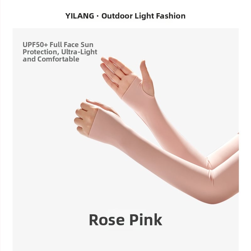 Μανίκι UV προστασίας με ψύξη (Tencel Lyocell, 71–80% κύριο ύφασμα, Καλοκαίρι 2024, Απλό στυλ)