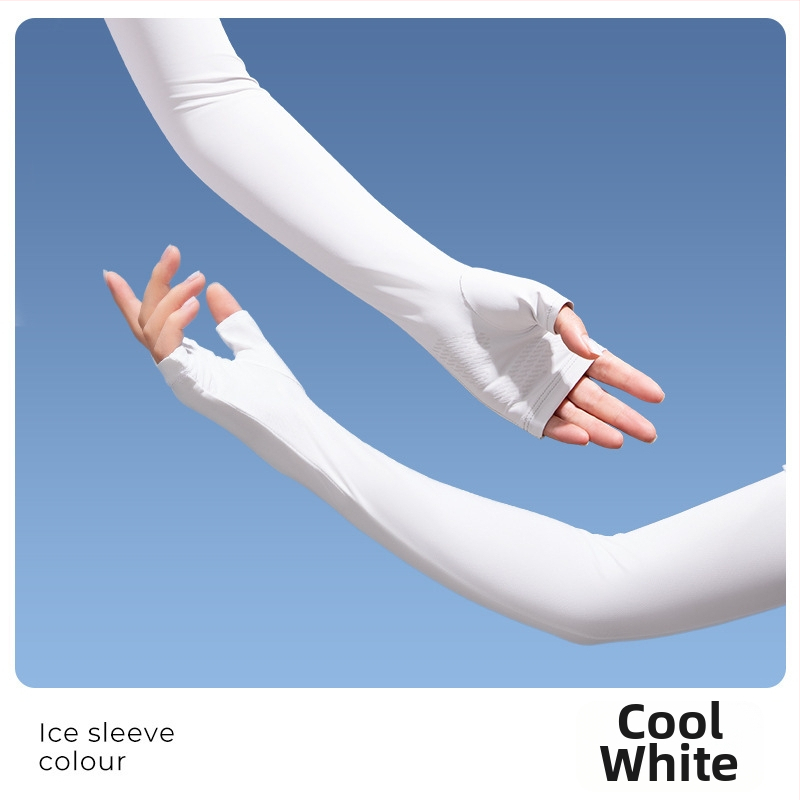 Μανσέτες UV προστασίας από νάιλον για καλοκαίρι – για οδήγηση, ποδηλασία και αθλητικές δραστηριότητες σε εξωτερικούς χώρους, αντιολισθητικές, συμβατές με οθόνη αφής, 81–95% νάιλον