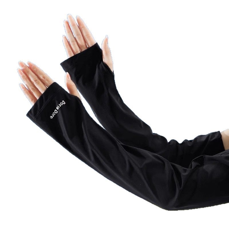 Μανίκια Καλοκαιριού με UV Προστασία, Ice Silk Νάιλον, Λαφριά Εφαρμογή, 71–80% Νάιλον, Κατάλληλα για Οδήγηση και Ποδηλασία