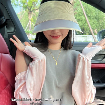 Γυναικείες μανσέτες με UV προστασία από ice silk, χαλαρές και άνετες, για άνοιξη-καλοκαίρι-φθινόπωρο, περιεκτικότητα βασικού υφάσματος 51–60%