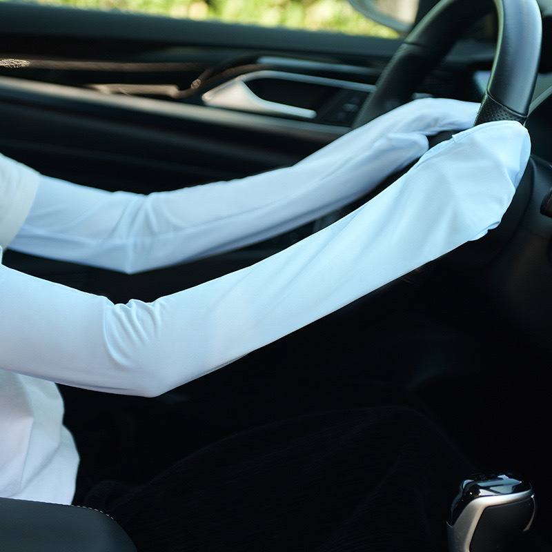 Manșete UV pentru femei, vară - croială lejeră, subțiri, pentru ciclism și condus în exterior