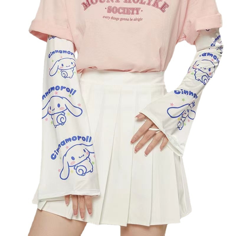 Μανίκια Ice Silk με UV προστασία για ποδηλασία, ελεύθερου σχήματος καμπάνα, μίξη νάιλον-σπαντέξ