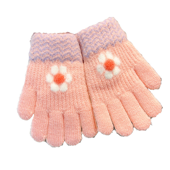 Παιδικές μιτίνες πλεκτές με ανάγλυφο μοτίβο, διατηρούν τη θερμότητα, για αγόρια και παιδιά, φθινοπωρινό-χειμερινό