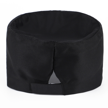 Pălărie de bucătar pentru restaurant sushi, vârf plat, poliester, unisex, imprimare logo, personalizare disponibilă