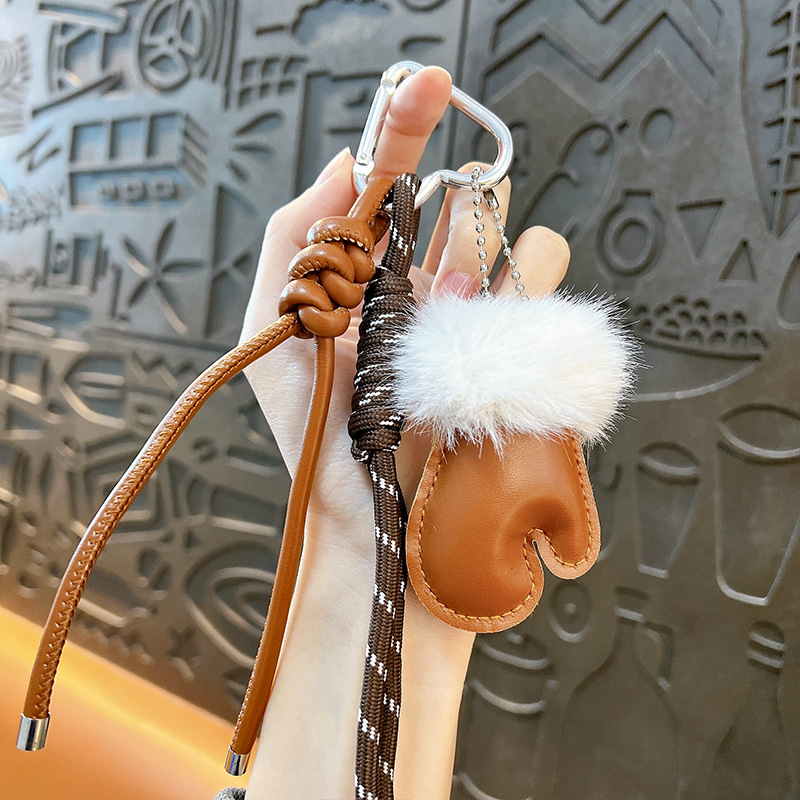 VNM кожен ключодържател, сладък стил, готов за подарък, за ключове от автомобил и чанта