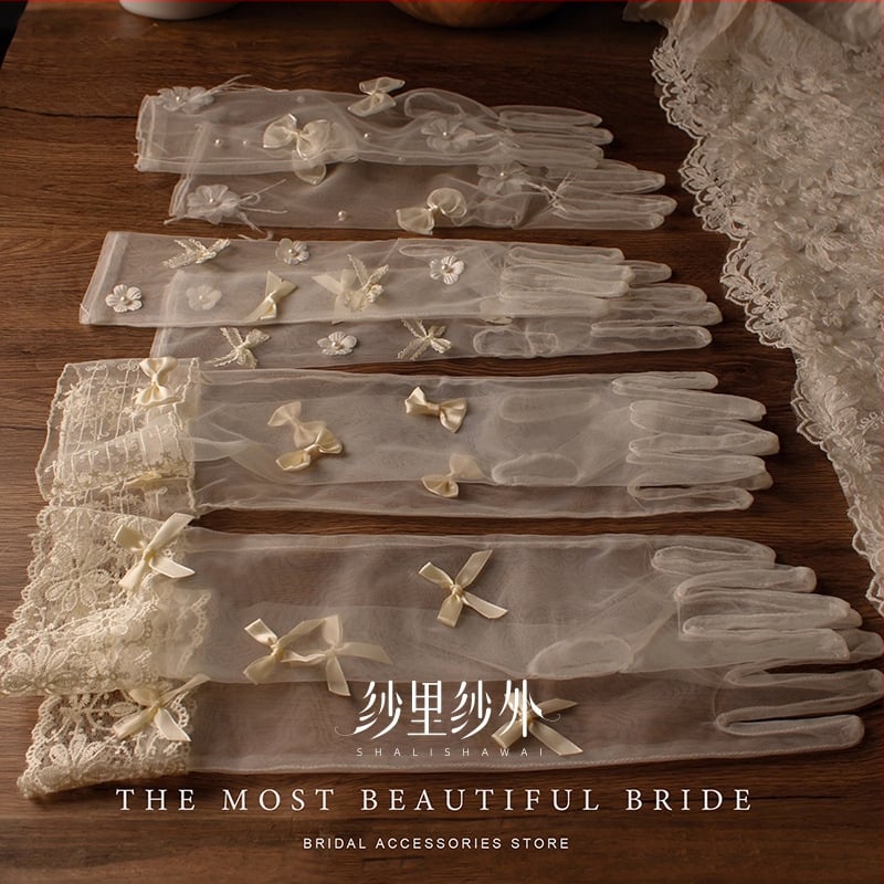 Pulmakleidi kindad retro pitsist varrukatega, võrkmaterjal, keskmise pikkusega originaalne disain, naistele, sobib kevadeks, suveks ja sügiseks