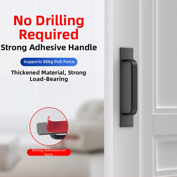 Wanson Handhandle – perforācijai nav nepieciešama rokture no alumīnija sakausējuma skapjiem, atvilktnēm un durvīm, pašlīmējoša, mūsdienīgs dizains