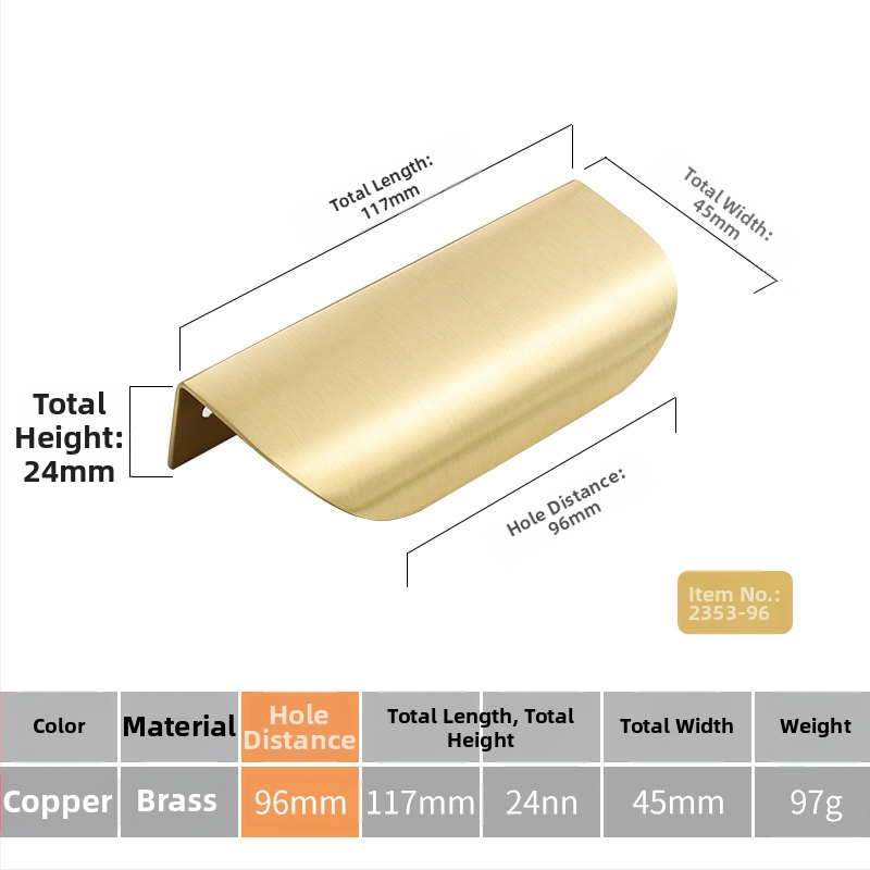 Latūnų spintelės durų rankena su lapų įkvėptu dizainu (Modelis 1038; Medžiaga: latūnas; Procesas: liejimas spaudimu; Taikymas: spintelės durys; Stilius: Šviesus prabanga)