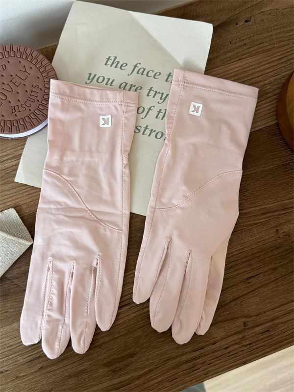 Női hosszú jégselyem UV-védelmes kesztyűk – teljes ujjas, Spandex alapanyag, csúszásmentes, érintőképernyős, vízálló, külső vezetésre és kerékpározásra