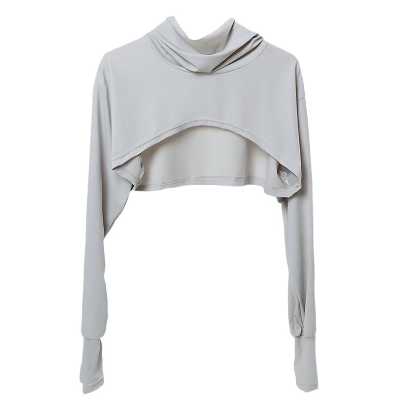 Μανίκια UV προστασίας για οδήγηση με εσάρπα, γυναικείο καλοκαιρινό σετ από ice silk και μάσκα λαιμού