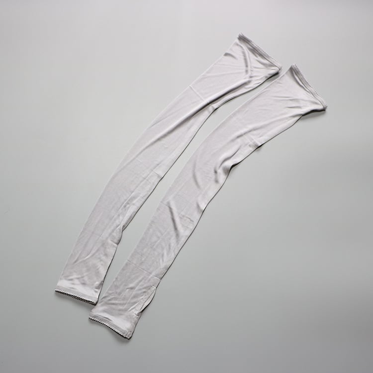 Μακριά γάντια από Mulberry μετάξι για ηλιοπροστασία – Μονόχρωμο σχέδιο, Γυναίκες, κατάλληλα για καλοκαίρι, άνοιξη και φθινόπωρο