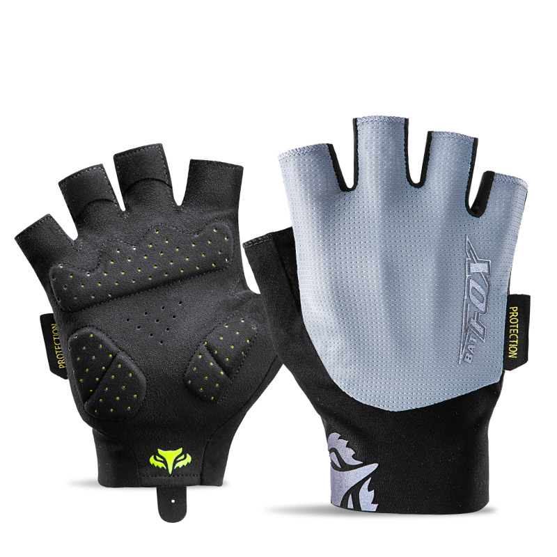 Γάντια ποδηλασίας με κοντά δάχτυλα, Lycra, για ενήλικες, unisex, ποδηλασία