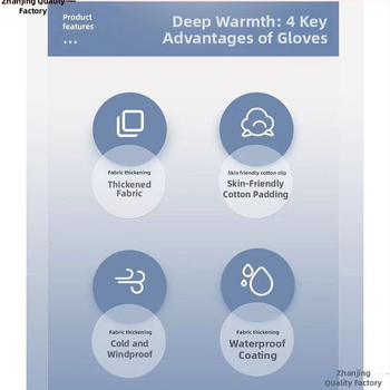 Unisex zimné hrubé teplé rukavice, bavlna a ice silk, flip-cover štýl, udržujú teplo (Zima 2025)